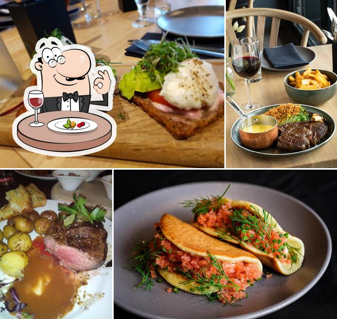 Еда в "Restaurant Bryggen Anno 2019"