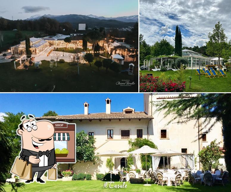 Guarda gli esterni di Ristorante Casale Signorini