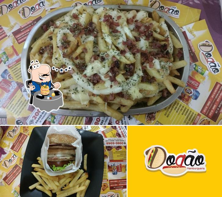 Food at DOGAO HAMBURGUERIA