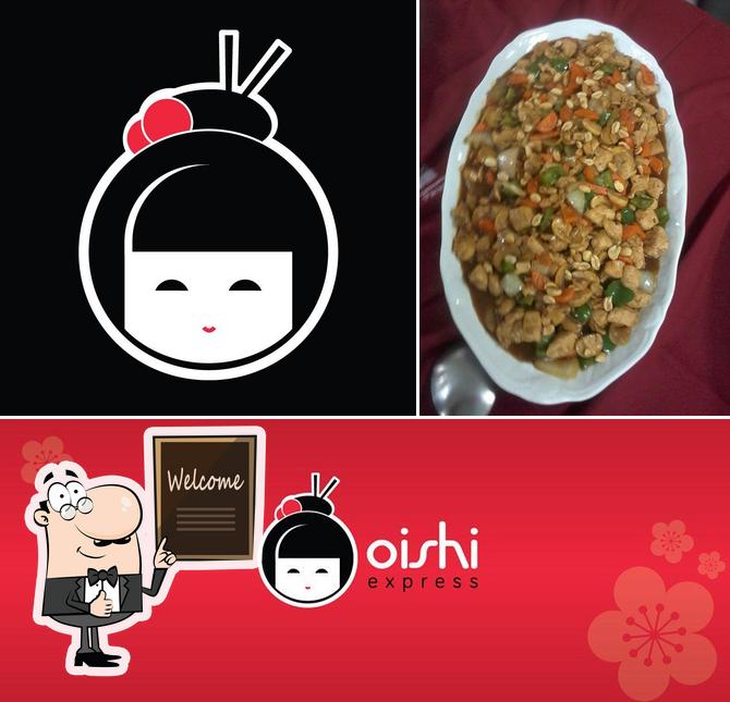 Look at the photo of Oishi Express