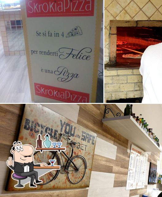 Gli interni di Papa's Pizza Quartucciu