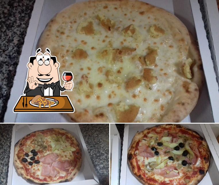 A Pizzeria "La Margherita", puoi ordinare una bella pizza