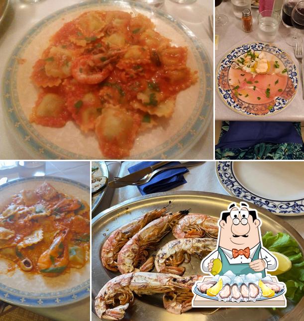 Ostriche al Trattoria La Risacca