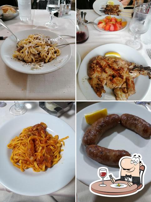 Cibo al Ristorante Autostrada