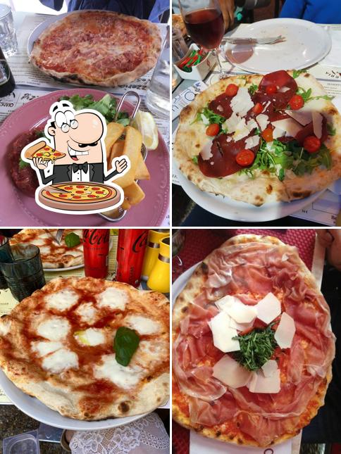 Prenez des pizzas à Pizza Vesuvio Menton