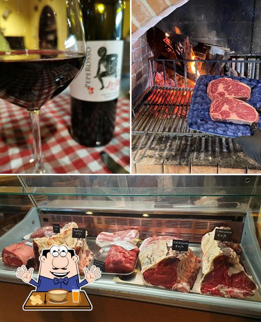 Osteria Dall’Oste si caratterizza per la cibo e bevanda