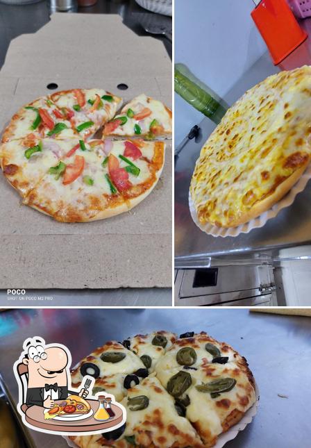 Order pizza at Heaven pizza and cafe