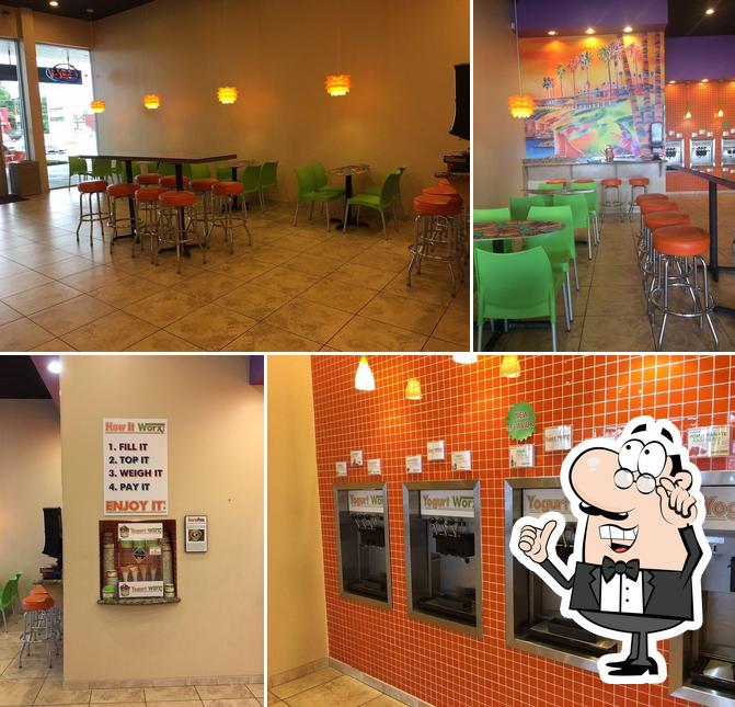 Yogurt Worx 525 Sawdust Rd in The Woodlands Restaurant menu and