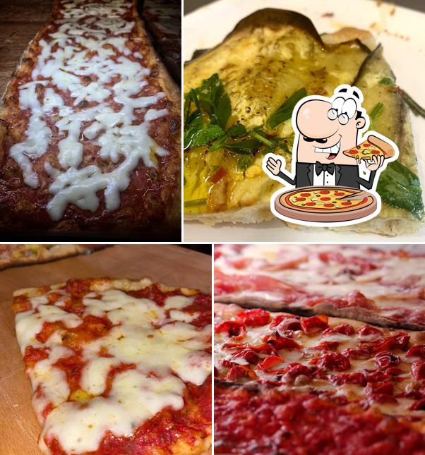 A Eroi Della Pizza, puoi ordinare una bella pizza