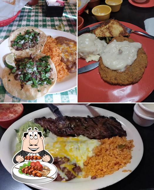 Food at Maria's Tex Mex Restaurant
