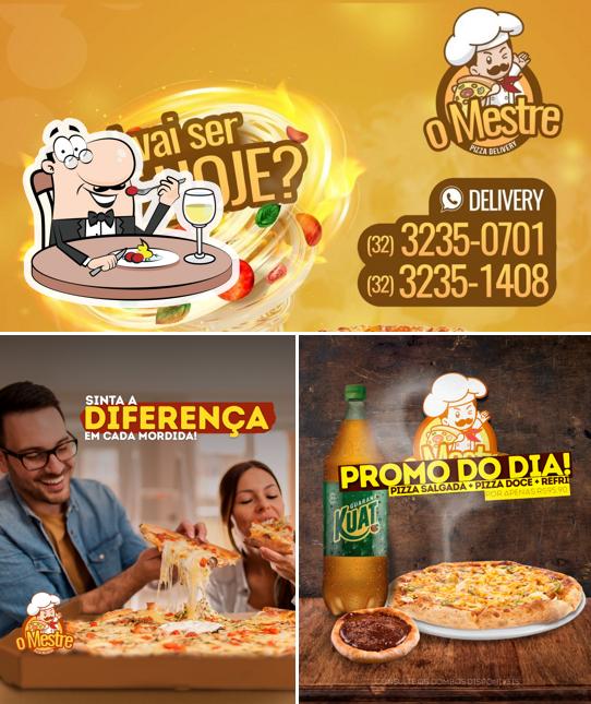 Comida em O mestre pizza Delivery