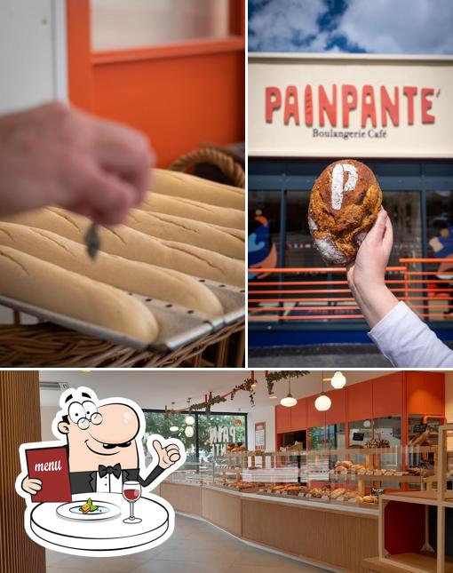 Voici l’image représentant la nourriture et intérieur sur Painpante Boulangerie Café