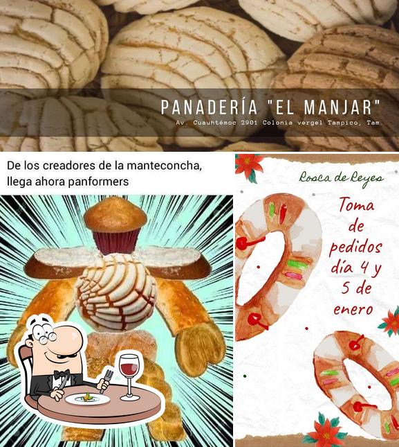 Food at Panadería El Manjar