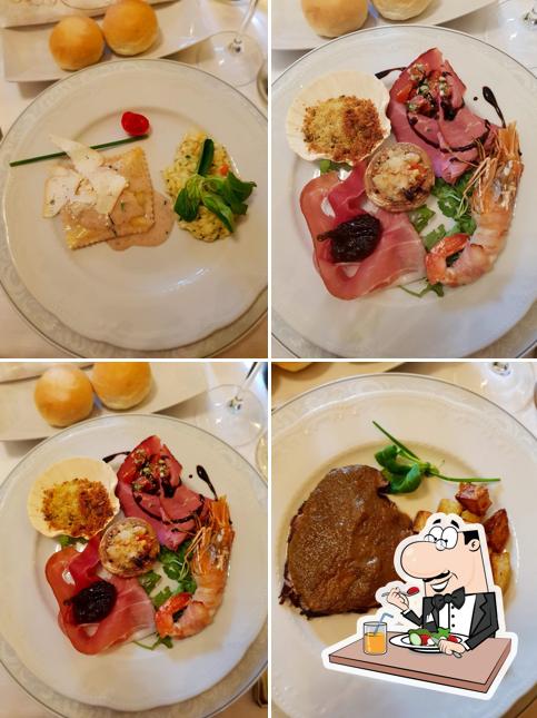 Cibo al Villa Riviera Albergo Ristorante