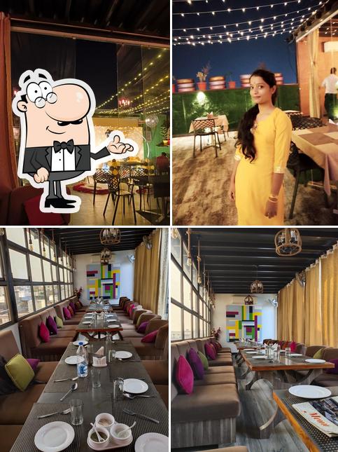 Check out how The Urban Terrace Roof Top Restaurant looks inside