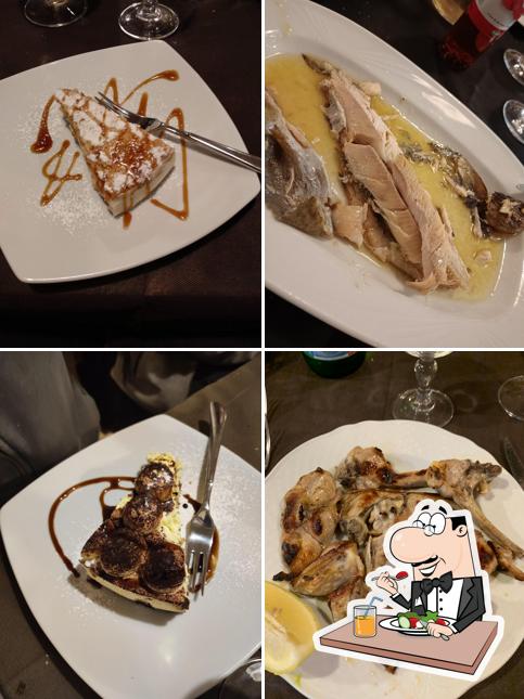 Platti al Trattoria del Pescatore