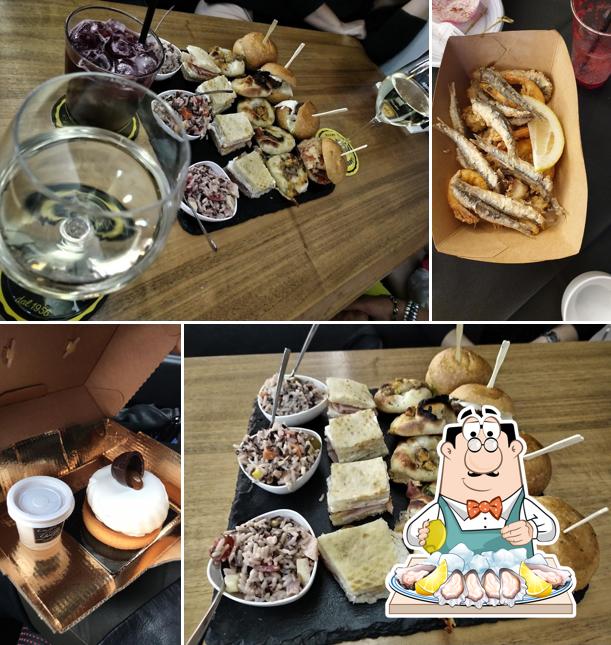 Ostriche al Bar Pasticceria Rega