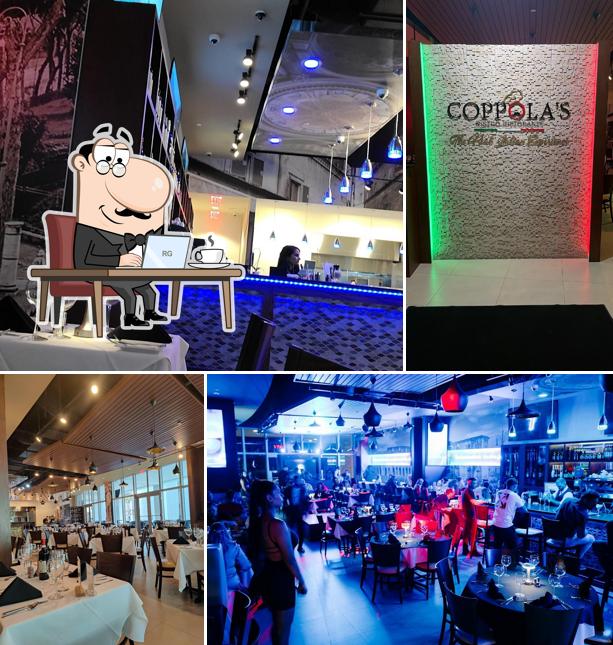 The interior of Coppola's VIP Restaurant & Lounge
