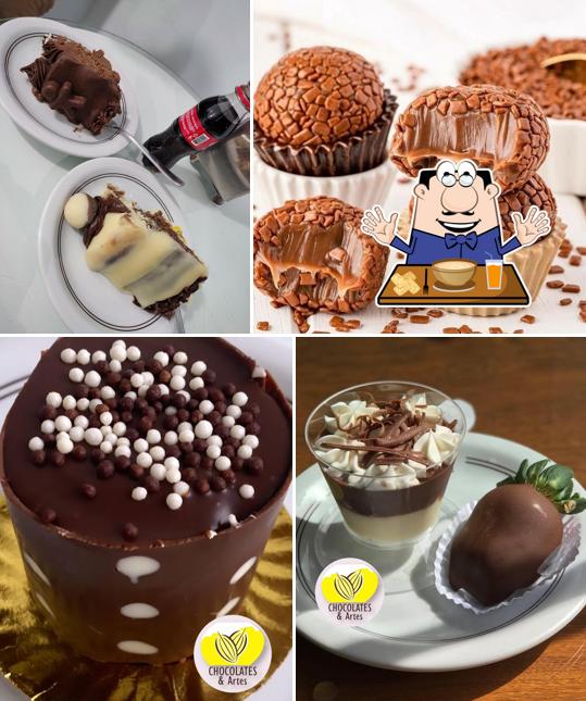 Comida em Chocolates & Artes