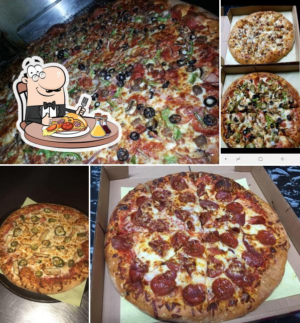 Elige una pizza en New York Giant Pizza