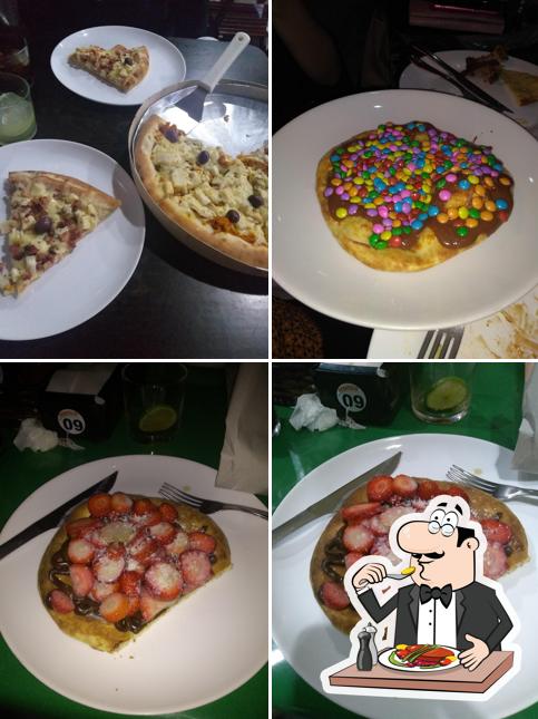 Comida em Donattos Pizzaria e Esfiharia