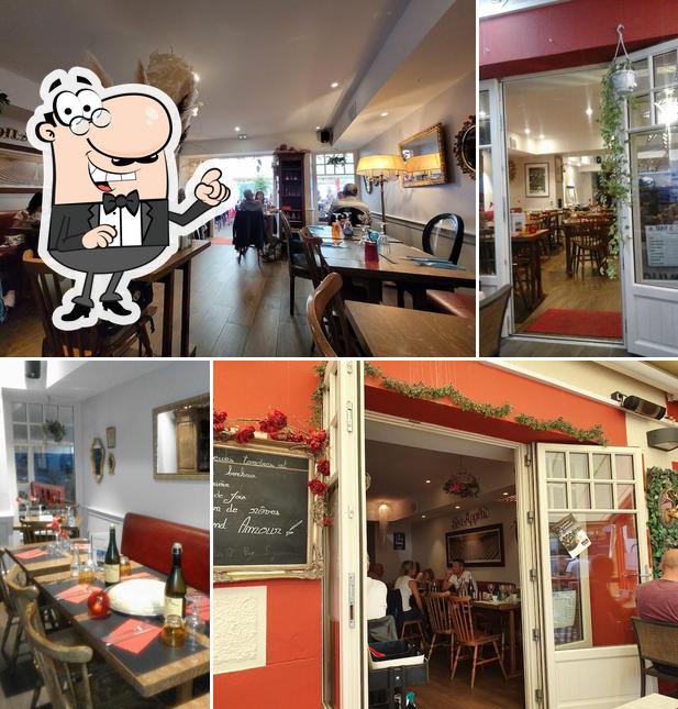 L'intérieur de Bistrot à tapas la houle