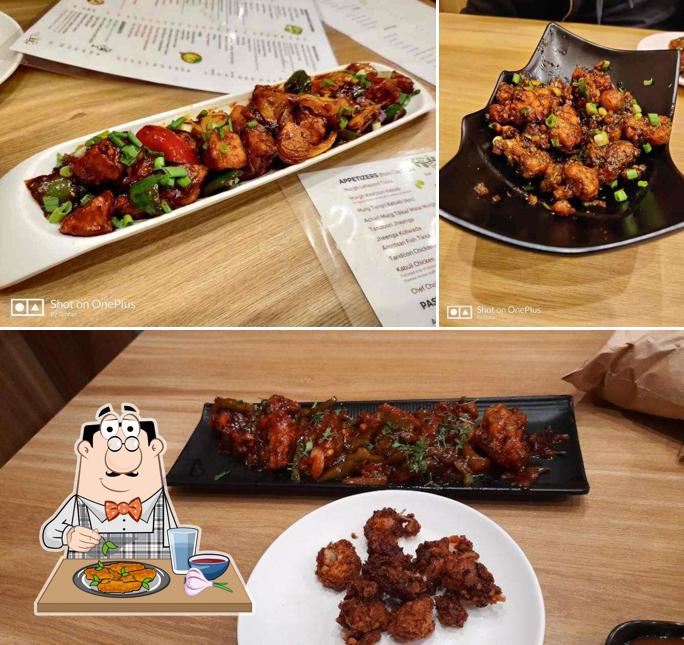 Chicken wings at Olive Grove