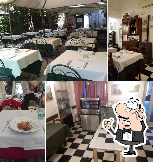 Dai un'occhiata agli interni di Ristorante Fondaco Del Vecchio Glicine