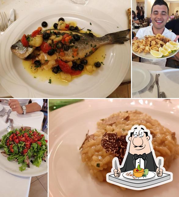 Cibo al Ristorante La Veduta