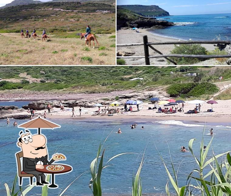 Gli esterni di Area Sosta Camper di S'Abba Druche