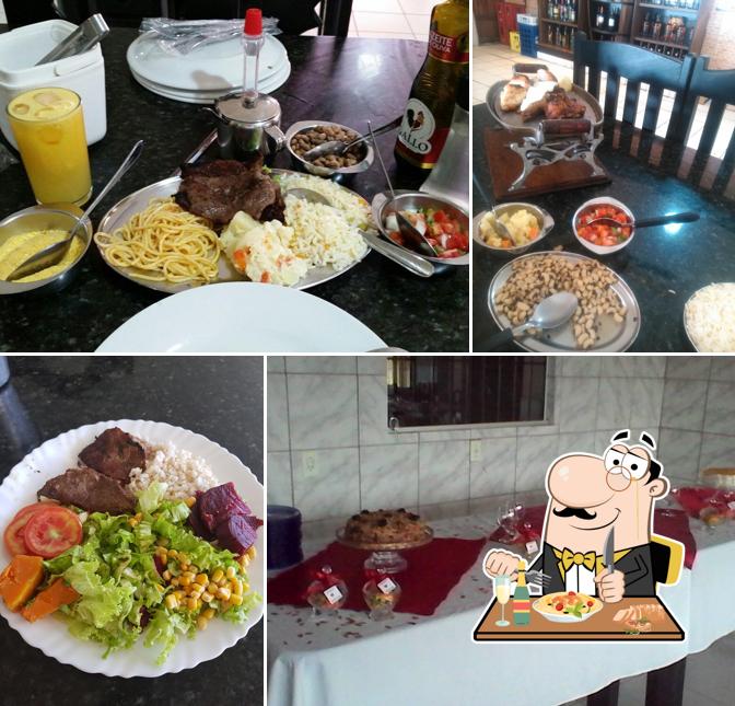 Comida em Churrascaria e Pizzaria Bom Sabor - Restaurante - Comida na BR 101