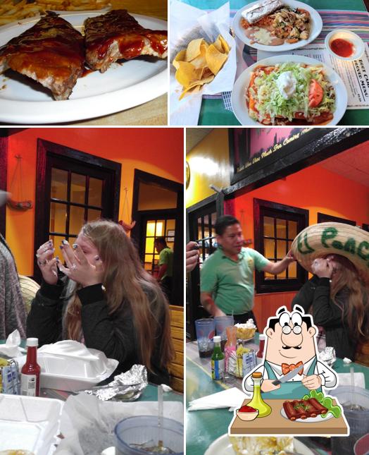 Costillas de cerdo en El Poncho Mexican Restaurant