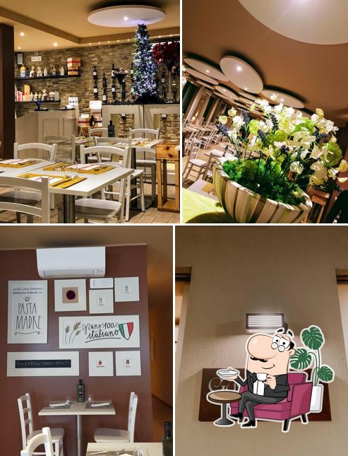 Gli interni di GUSTO MADRE