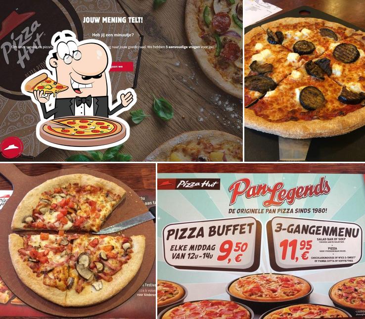 Essayez des pizzas à Pizza Hut