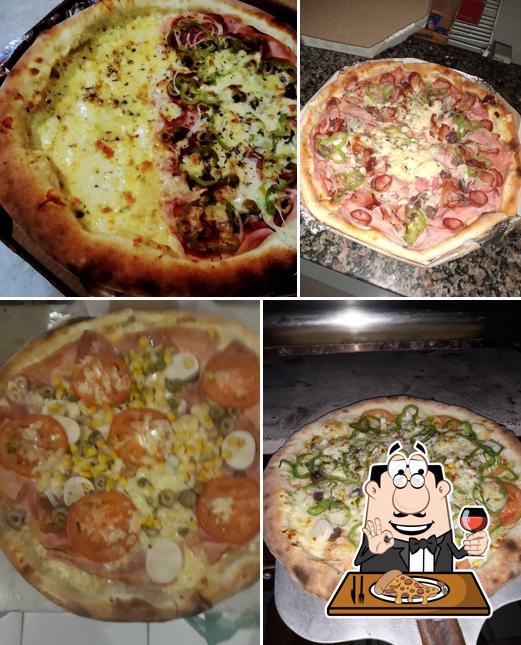 No Pizzaria Italiana, você pode pedir pizza