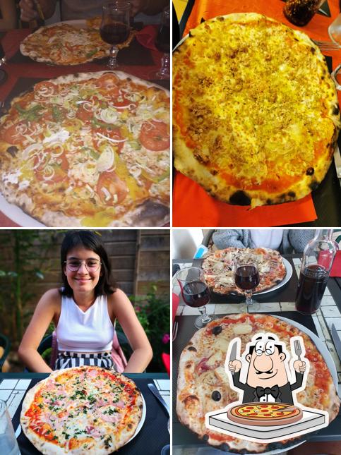 Choisissez des pizzas à Pizzéria Lorenzzano