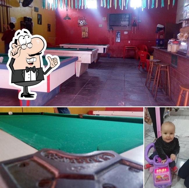 O interior do Bar Do Barreto - Sinuca/Cervejas