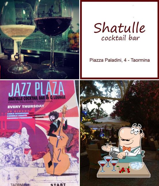 Shatulle Bar Taormina & Maison D'art " Casa Arico' " serve alcolici