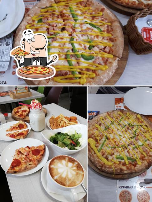 Try out pizza at Fox Pizza