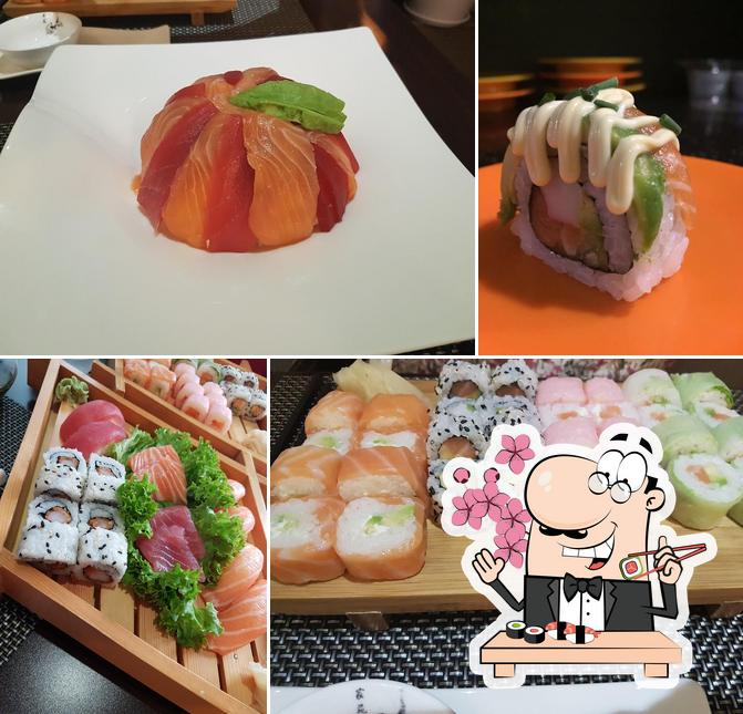 Les sushi sont offerts par Jia Yuan