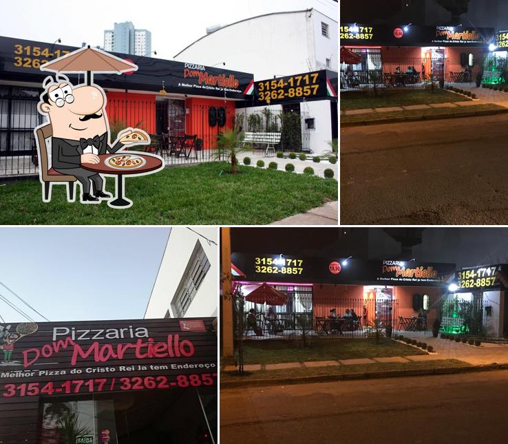 Veja imagens do exterior do Dom Martiello Pizzaria