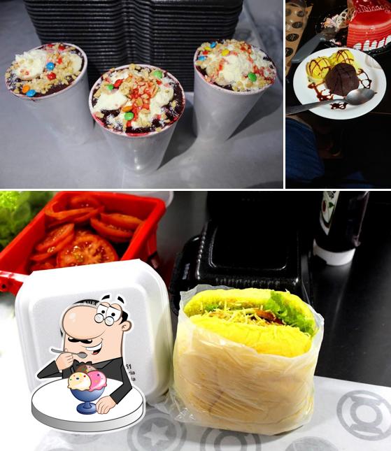Bruttus Burguer Morada provê uma seleção de pratos doces