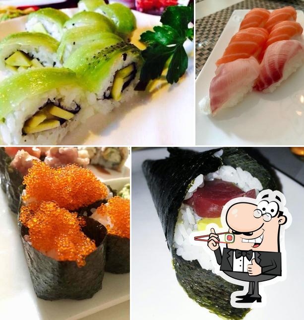 Prenditi le diverse opzioni di sushi