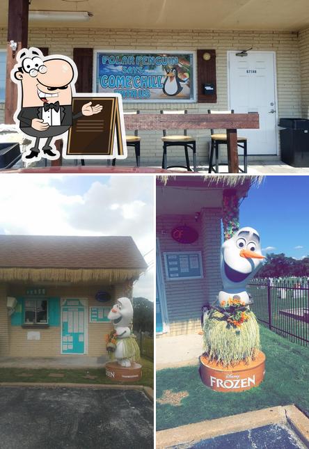 The photo of Polar Penguin's Snowcones’s exterior and interior