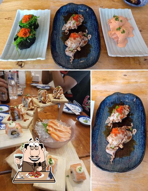 Pide una receta con carne en Sendai Nihon Shokudo