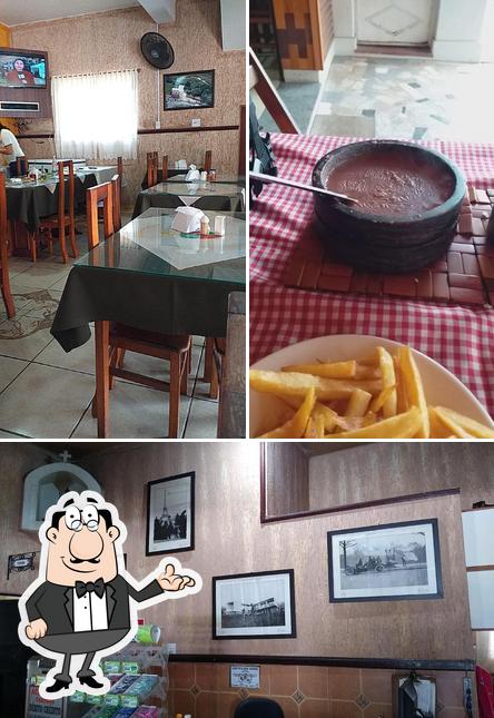 O interior do Restaurante São Cristóvão