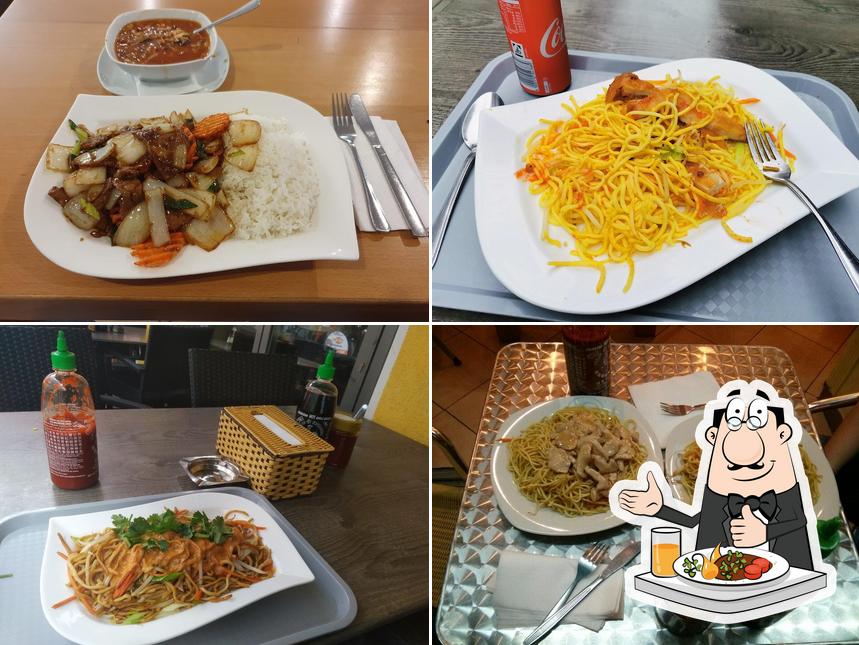 Essen im Asia-Bistro
