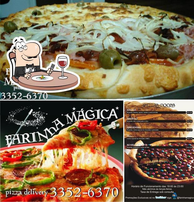 Comida em Farinha Mágica - Pizza Delivery