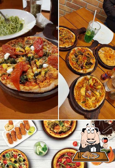 Try out pizza at Onesta
