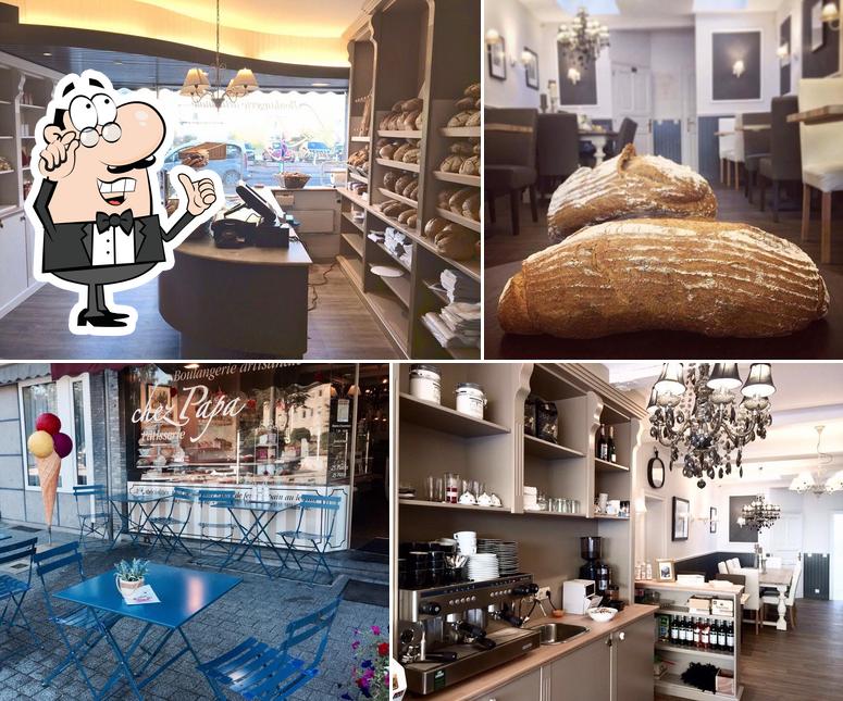 L'intérieur de La Boulangerie de Papa